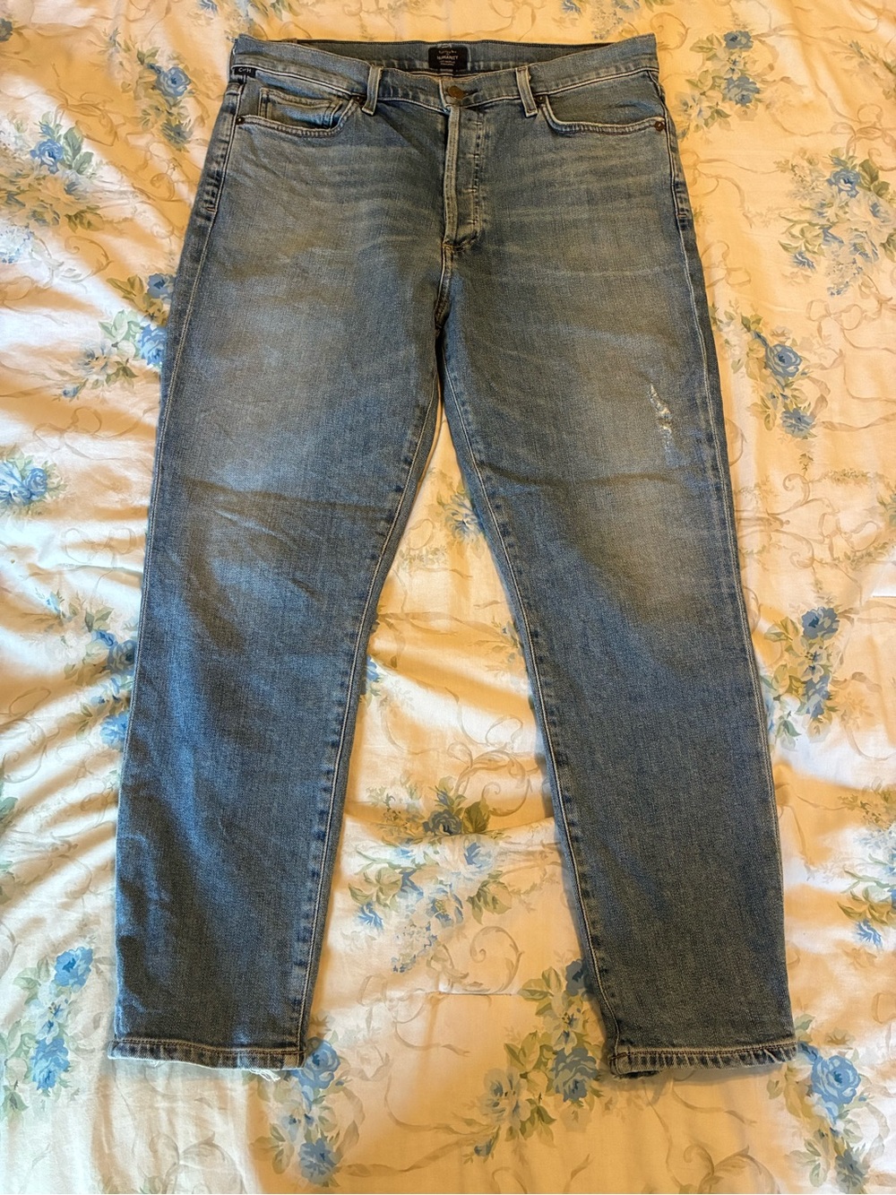 Citizens of Humanity Women’s High Rise Slim Ankle Blue Jeans
